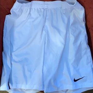 *2-Pair Bundle* Nike White Dri-FIT White Shorts